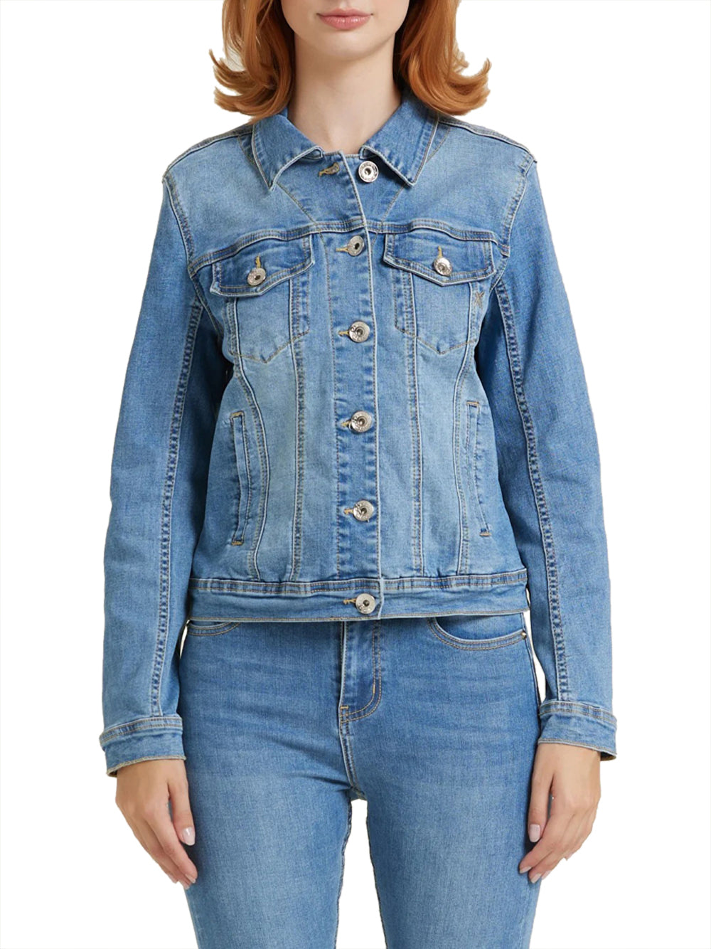 Giubbino di Jeans Take Two da Donna - Denim