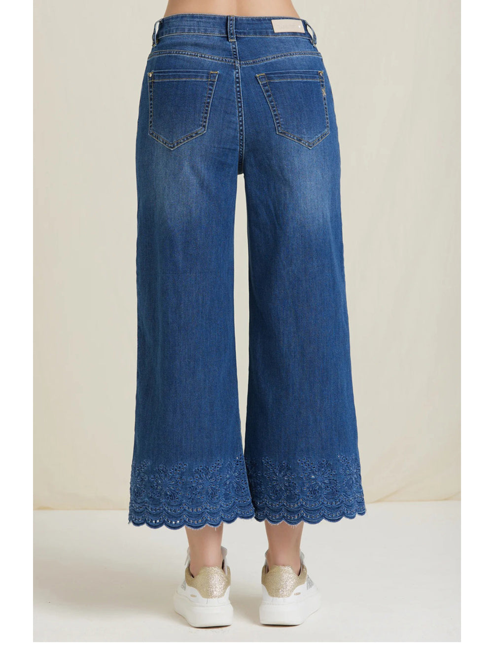Jeans a Palazzo Take Two da Donna - Denim