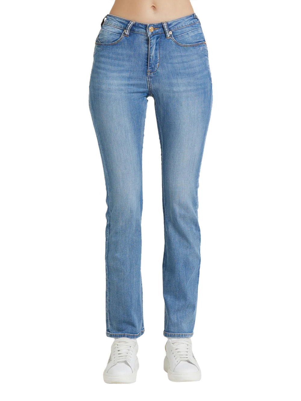Jeans a Zampa Take Two Layra da Donna - Denim