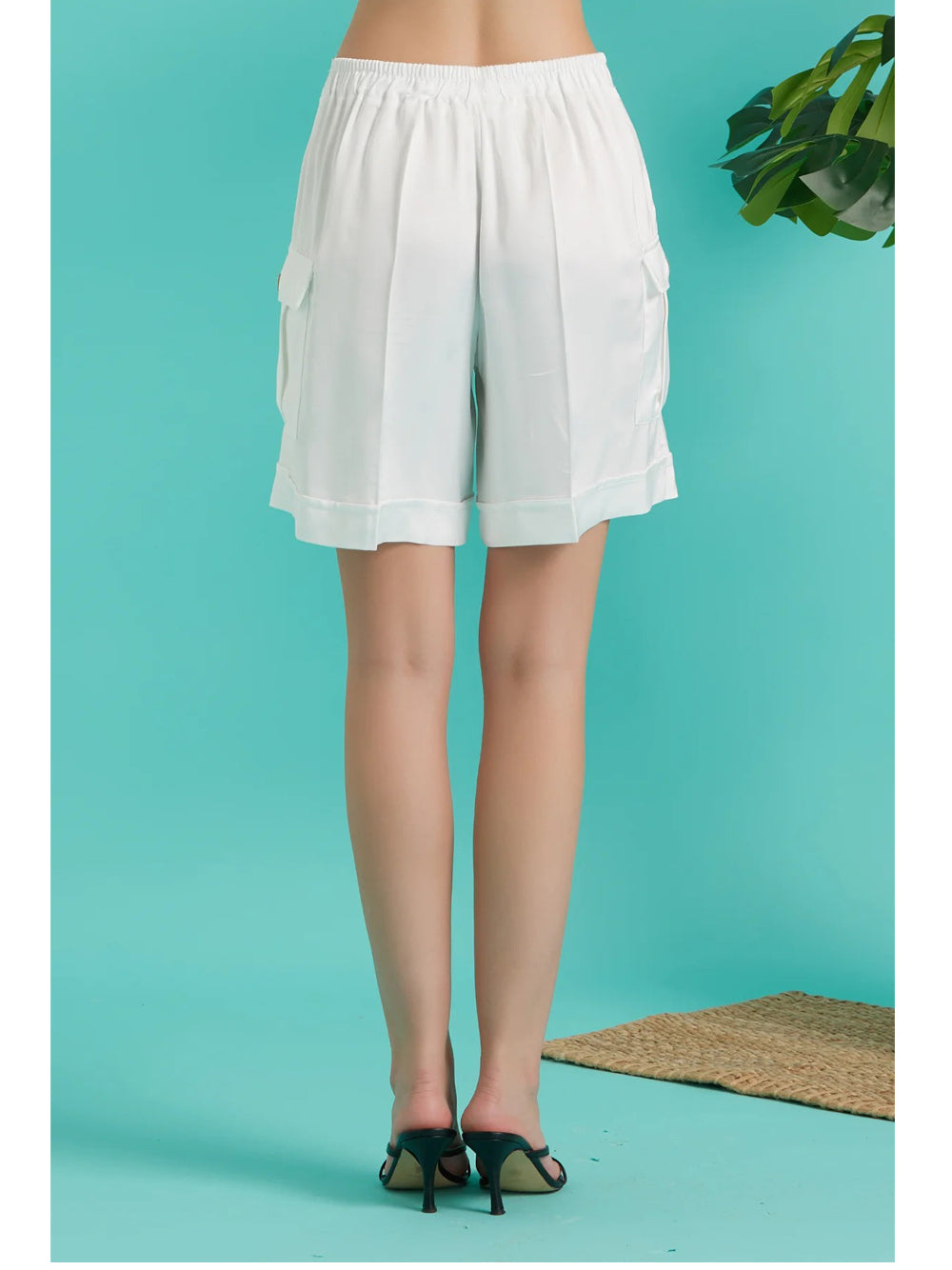 Bermuda Casual Take Two da Donna - Bianco