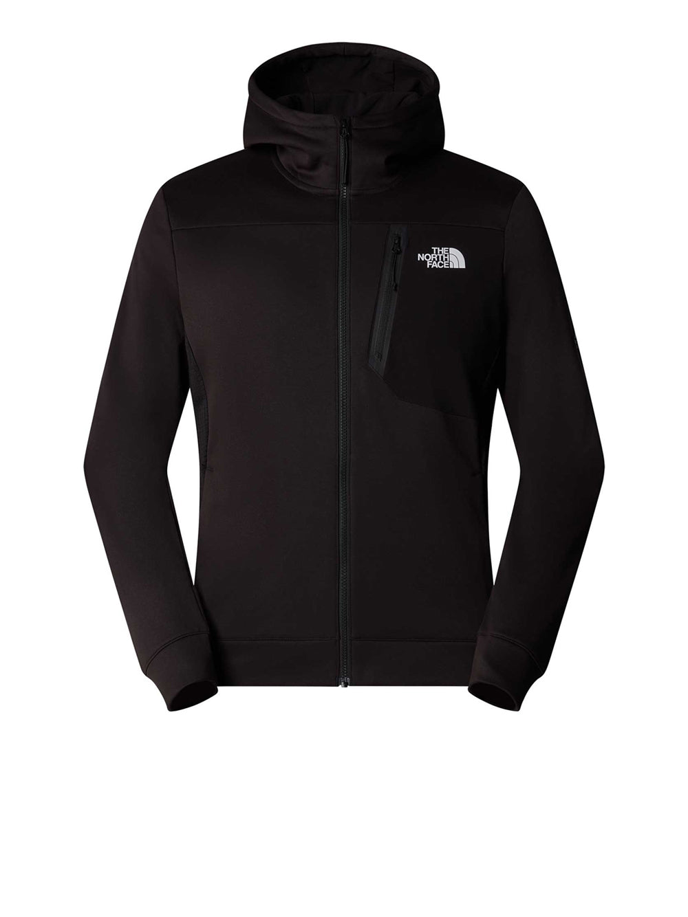 Felpa Zip The North Face Ma Fz Fleece da Uomo - Nero
