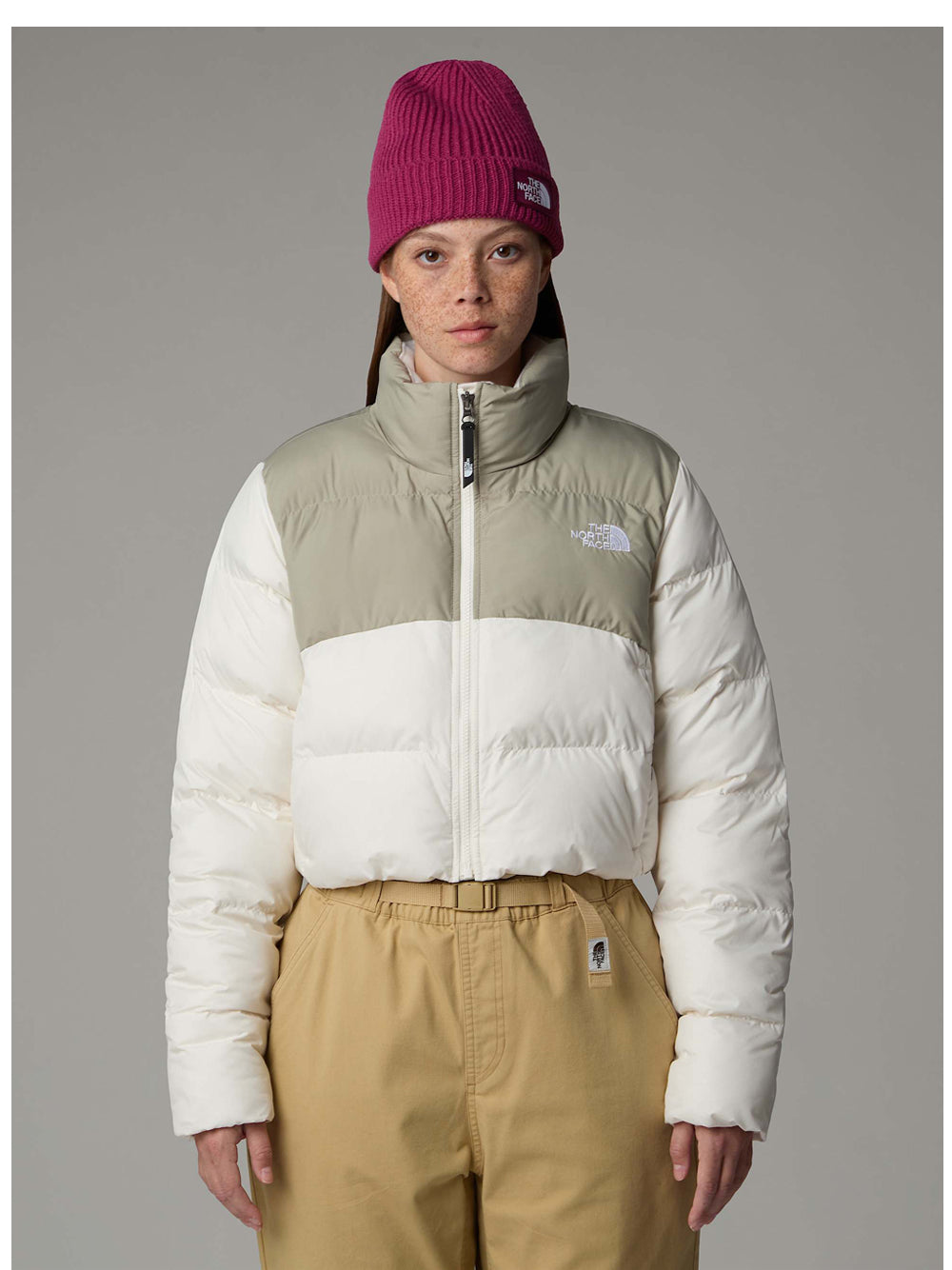 Piumino The North Face W Cropped Saikuru da Donna - Bianco