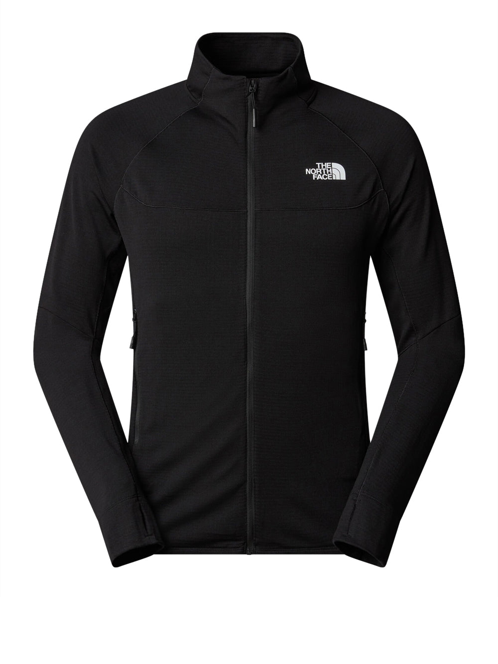 Felpa Zip The North Face Bolt Polartec da Uomo - Nero