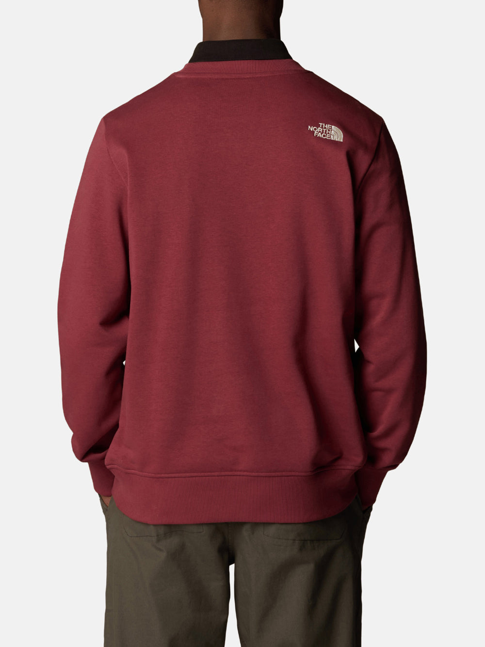 Felpa The North Face Drew Peak Light da Uomo - Bordeaux