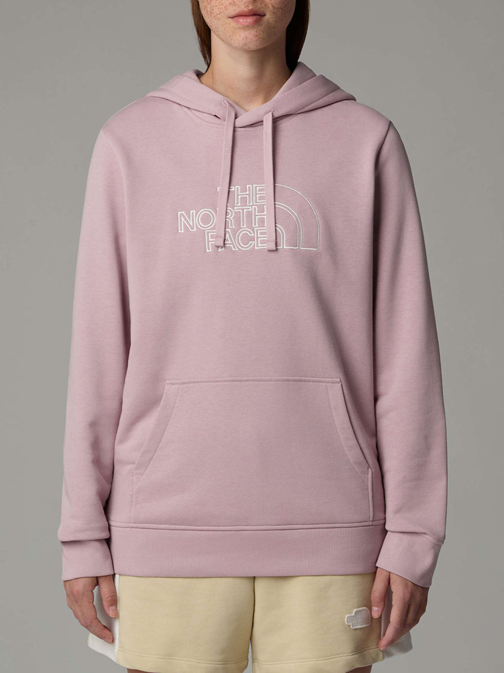 Felpa Cappuccio The North Face Drew Peak da Donna - Rosa