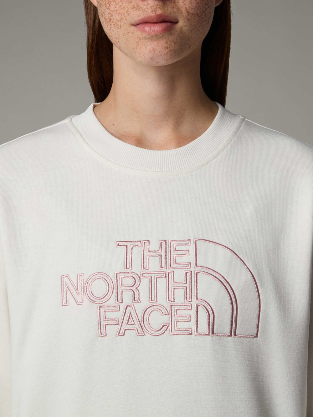 Felpa The North Face W Drew Peak Light da Donna - Bianco