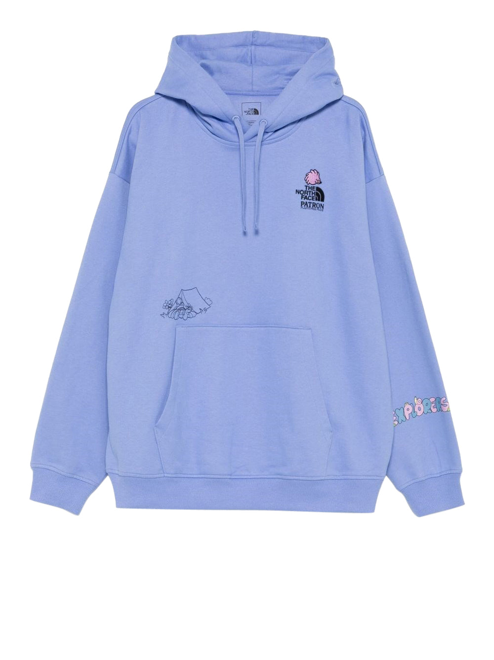 Felpa Cappuccio The North Face da Uomo - Blu