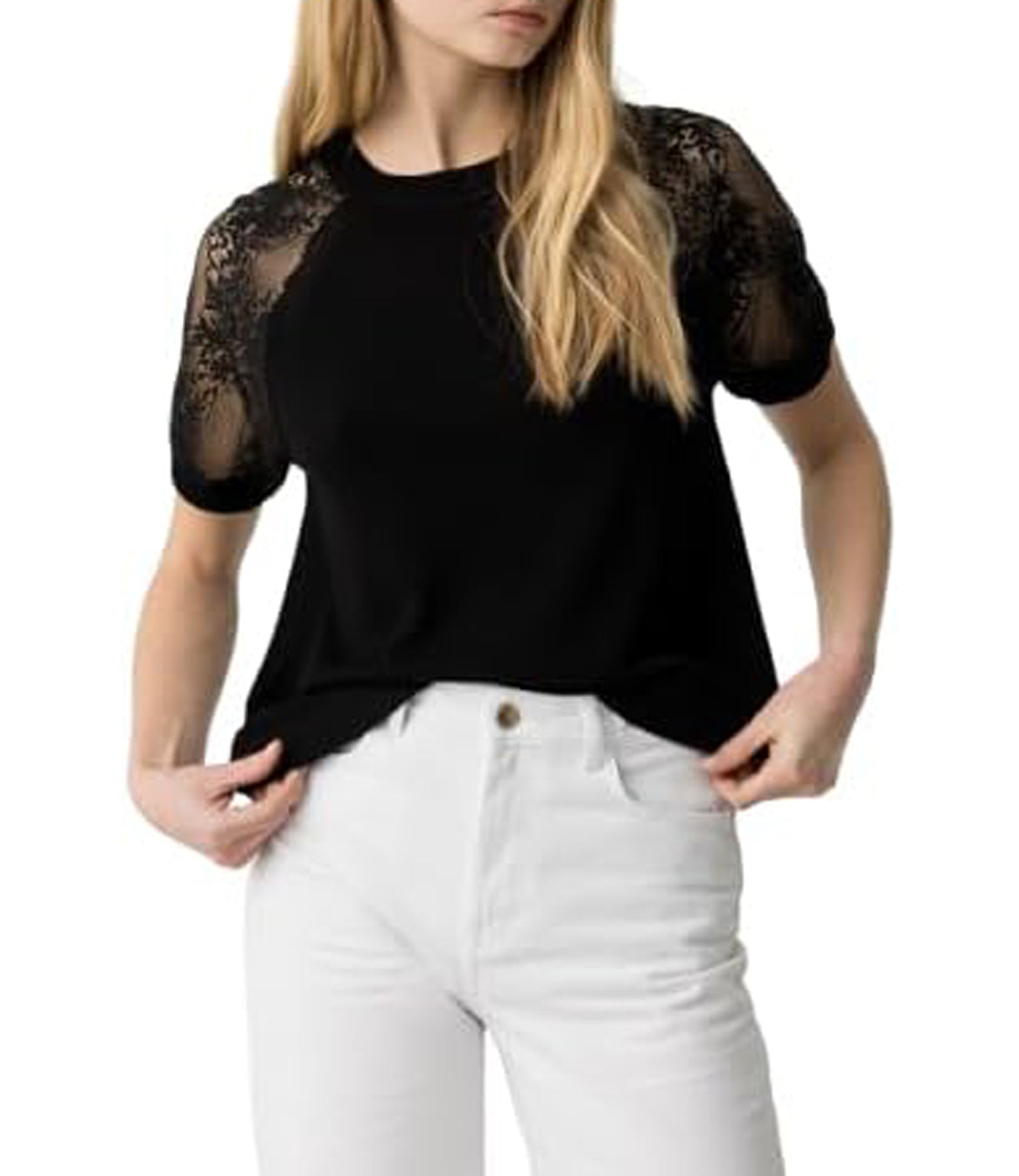 TIFFOSI Maglione Donna Mod. 10059029 EUNICE_1 000 Nero