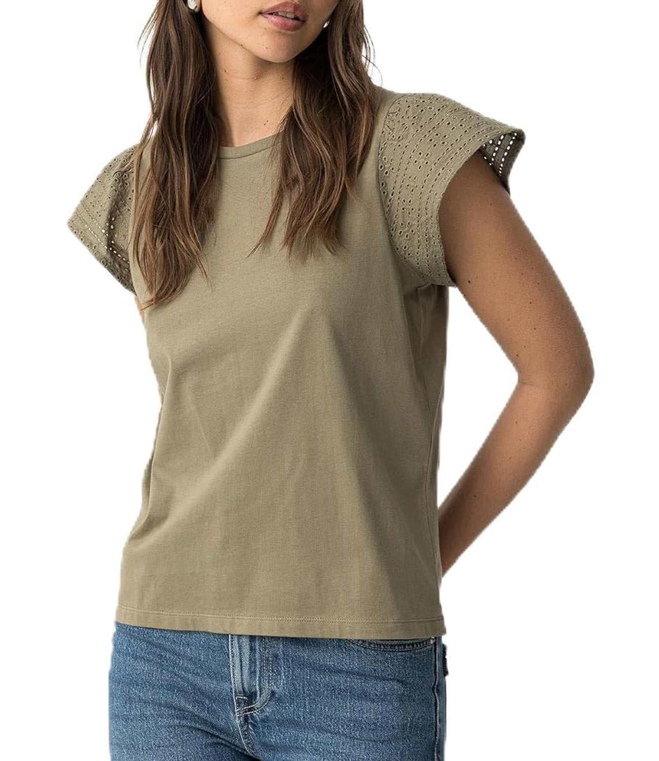 TIFFOSI T-shirt Donna Mod. 10059223 GRACIOSA_2 829 Waterfall