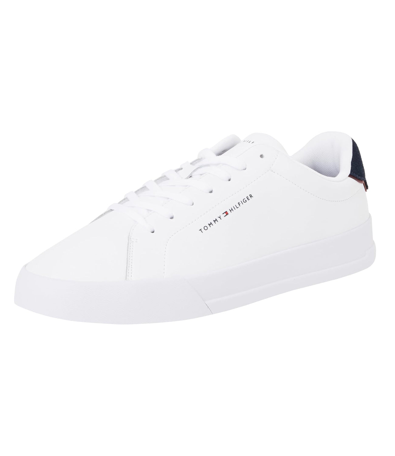 Tommy Hilfiger Sneakers Uomo Mod. FM0FM05367 COURT LTH 0LD WHITE Bianco