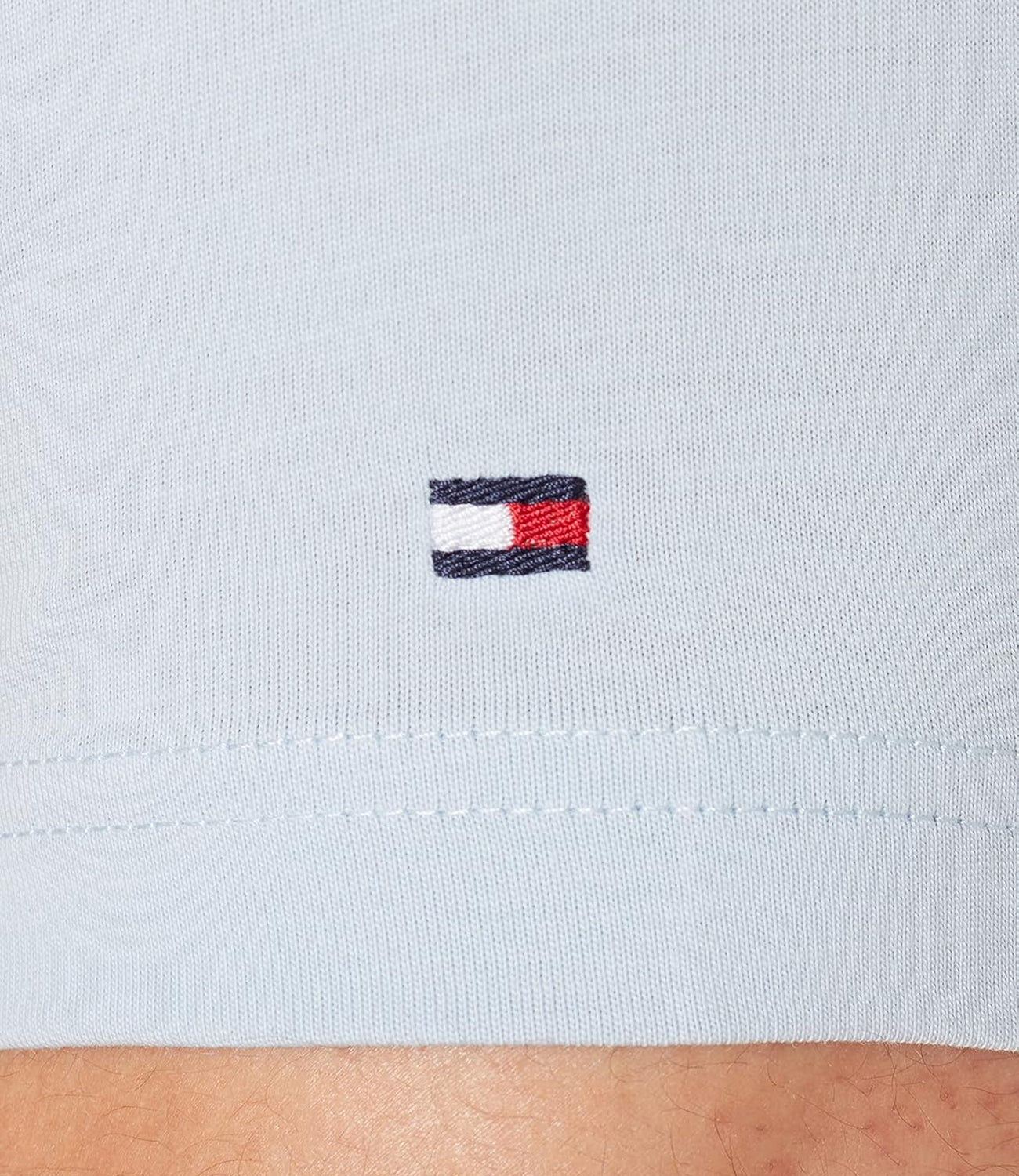 Tommy Hilfiger T-shirt Uomo Mod. MW0MW11797 C10 Celeste Blu