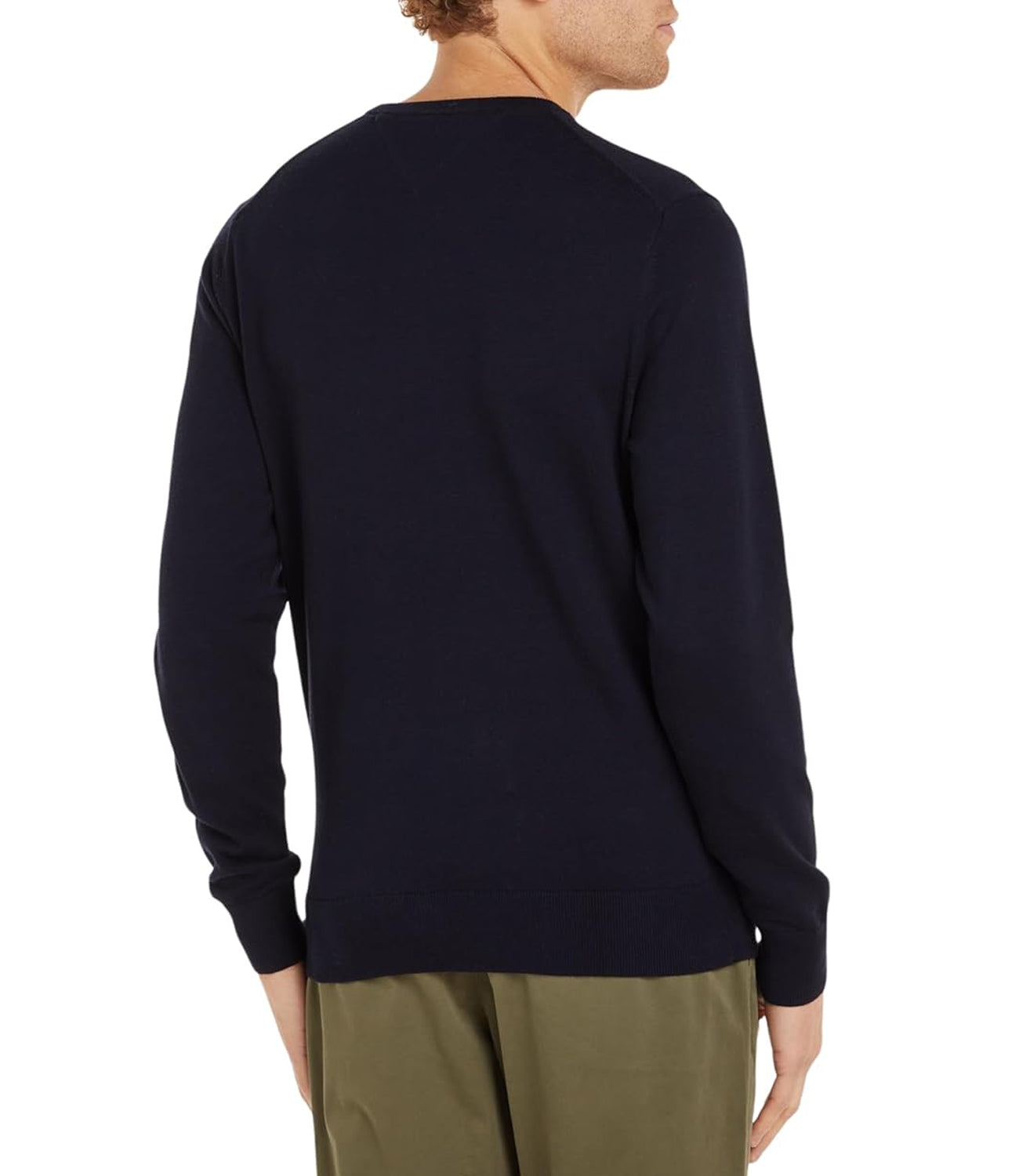 Tommy Hilfiger Maglione Girocollo Uomo Mod. MW0MW14748 DW5 Blu