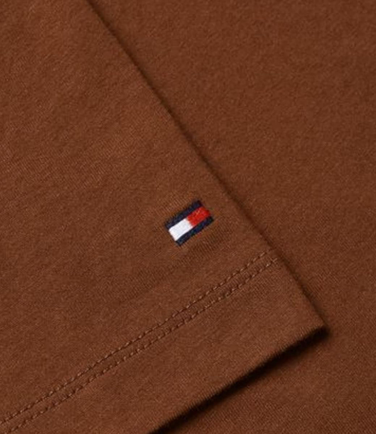 Tommy Hilfiger T-shirt Uomo Mod. MW0MW33691 GUA Moro Marrone