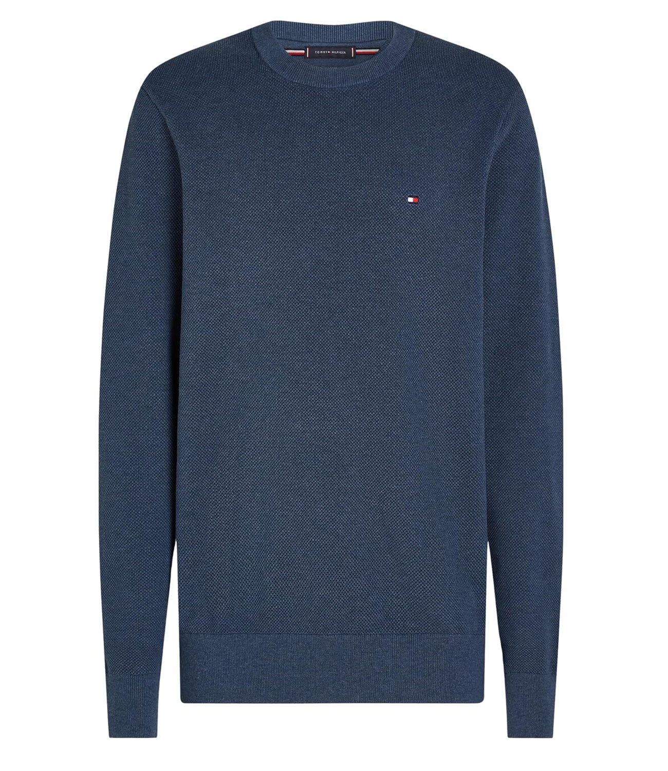 Tommy Hilfiger Maglione Girocollo Uomo Mod. MW0MW36347 DVI AVION Blu