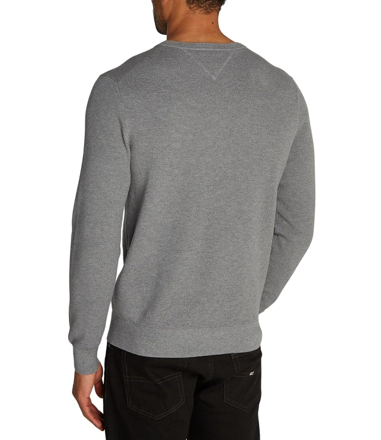 Tommy Hilfiger Maglione Girocollo Uomo Mod. MW0MW36347 P91 Grigio