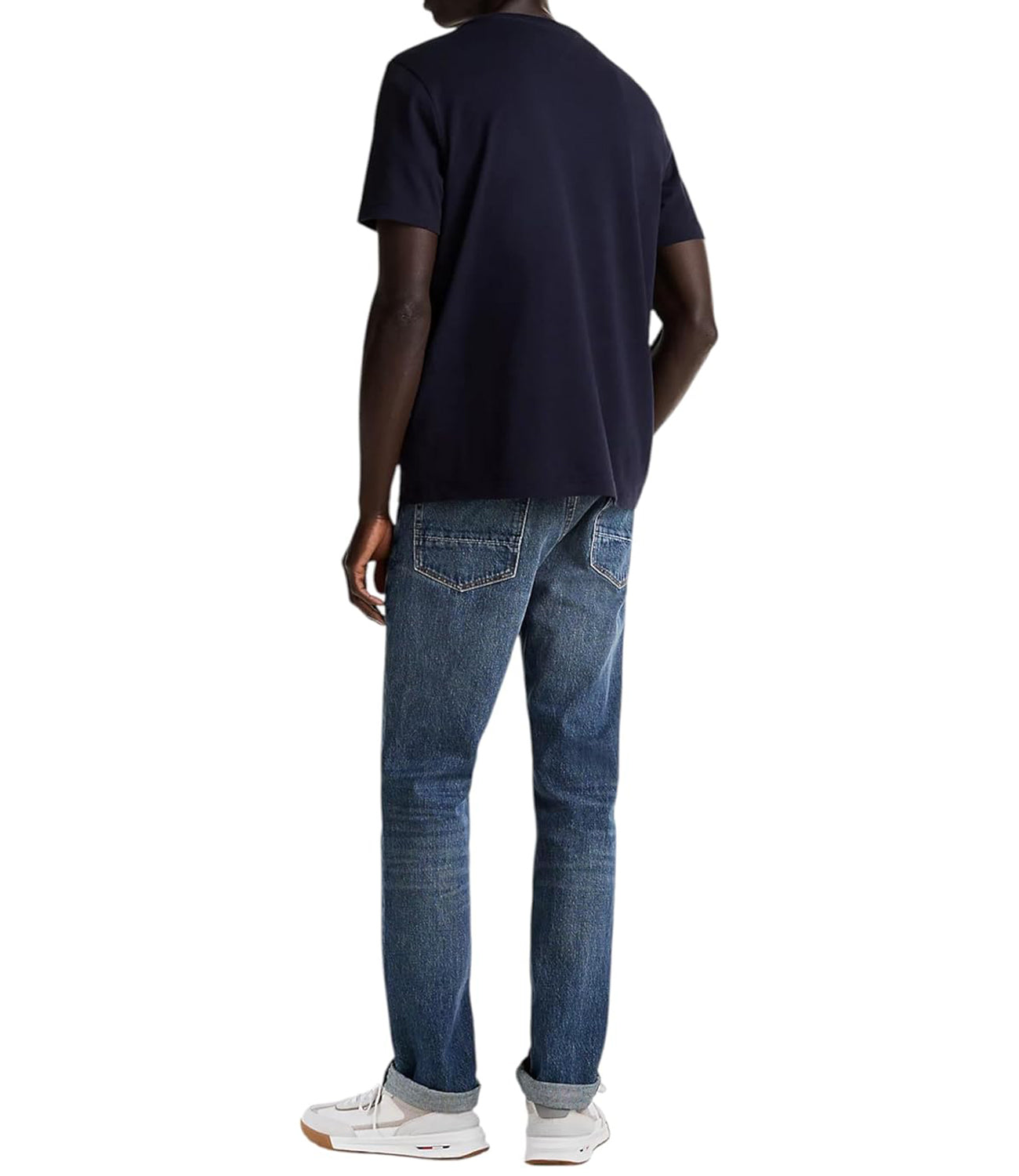 Tommy Hilfiger T-shirt Uomo Mod. MW0MW37439 DW5 Blu