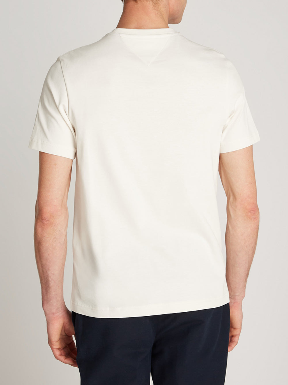 Tommy Hilfiger T-shirt Uomo Mod. MW0MW38334 ZOO WHITE Bianco