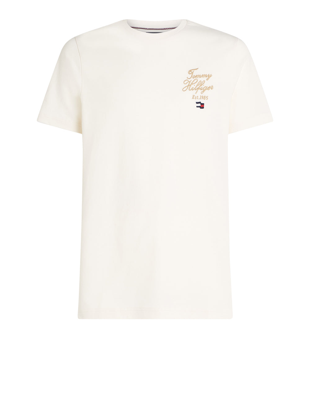 Tommy Hilfiger T-shirt Uomo Mod. MW0MW38334 ZOO WHITE Bianco