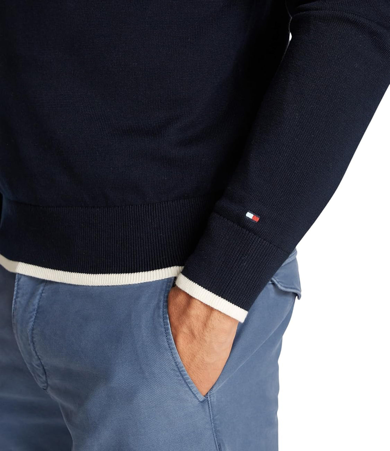 Tommy Hilfiger Felpa G Uomo Mod. MW0MW38336 DW5 Blu