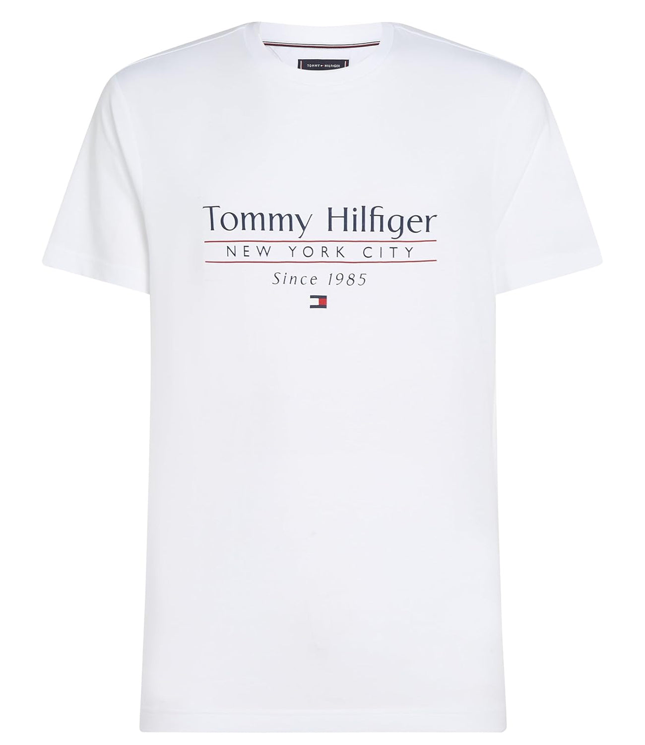 Tommy Hilfiger T-shirt Uomo Mod. MW0MW38621 YBR Bianco