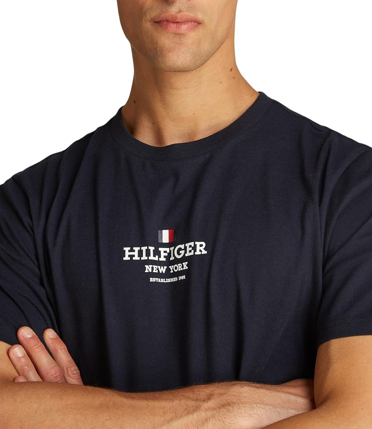 Tommy Hilfiger T-shirt Uomo Mod. MW0MW38980 DW5 Blu