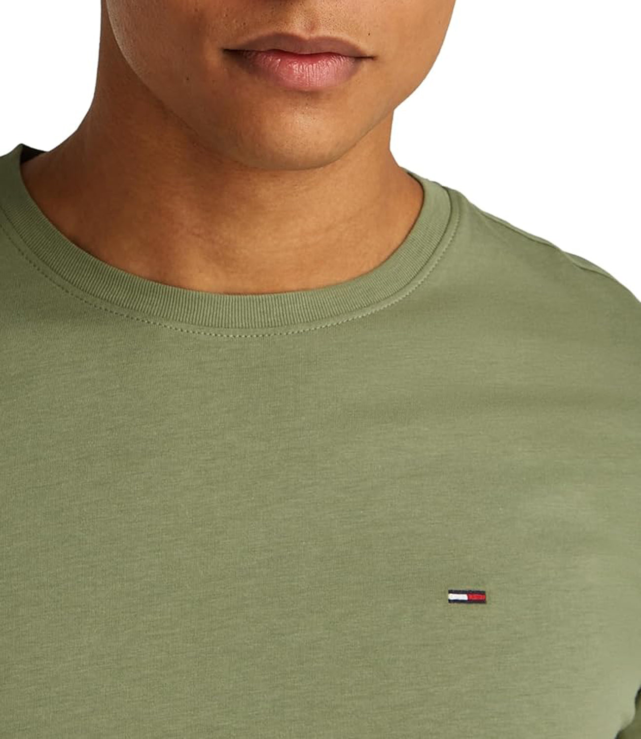 Tommy Hilfiger Tommy Hilfiger T-shirt Uomo Mod. DM0DM04411 MR6 Militare Verde