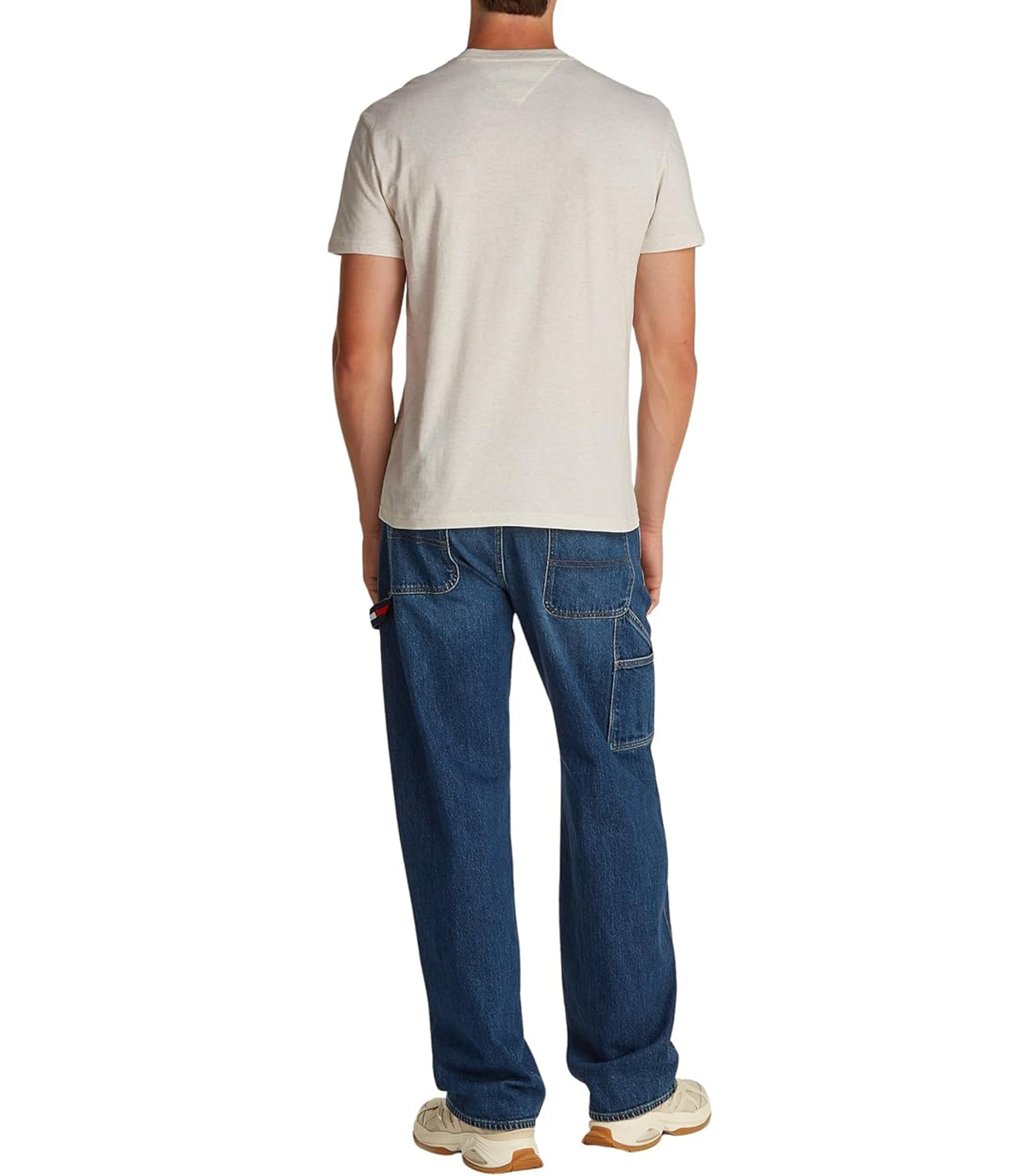 Tommy Hilfiger Tommy Hilfiger T-shirt Uomo Mod. DM0DM20744 AE3 Panna Avorio