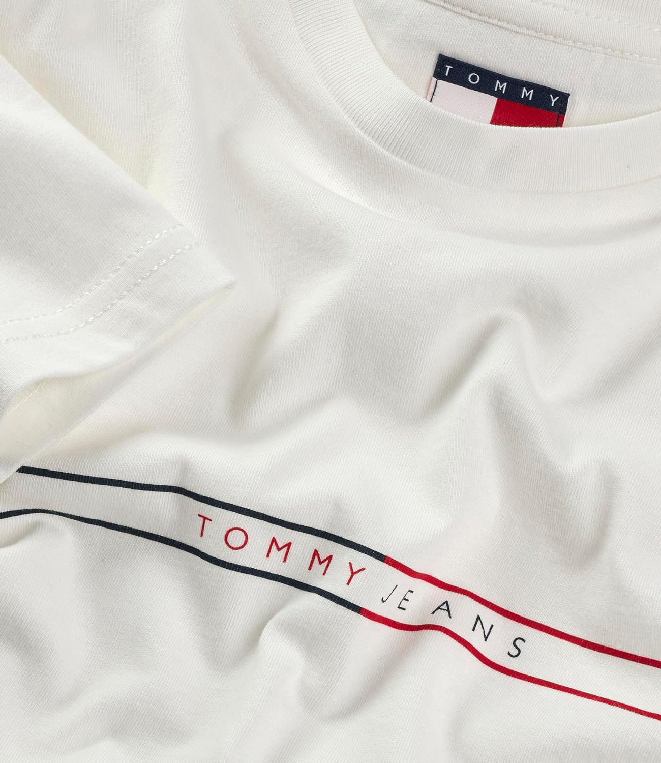 Tommy Hilfiger Tommy Hilfiger T-shirt Uomo Mod. DM0DM20779 YBL Bianco