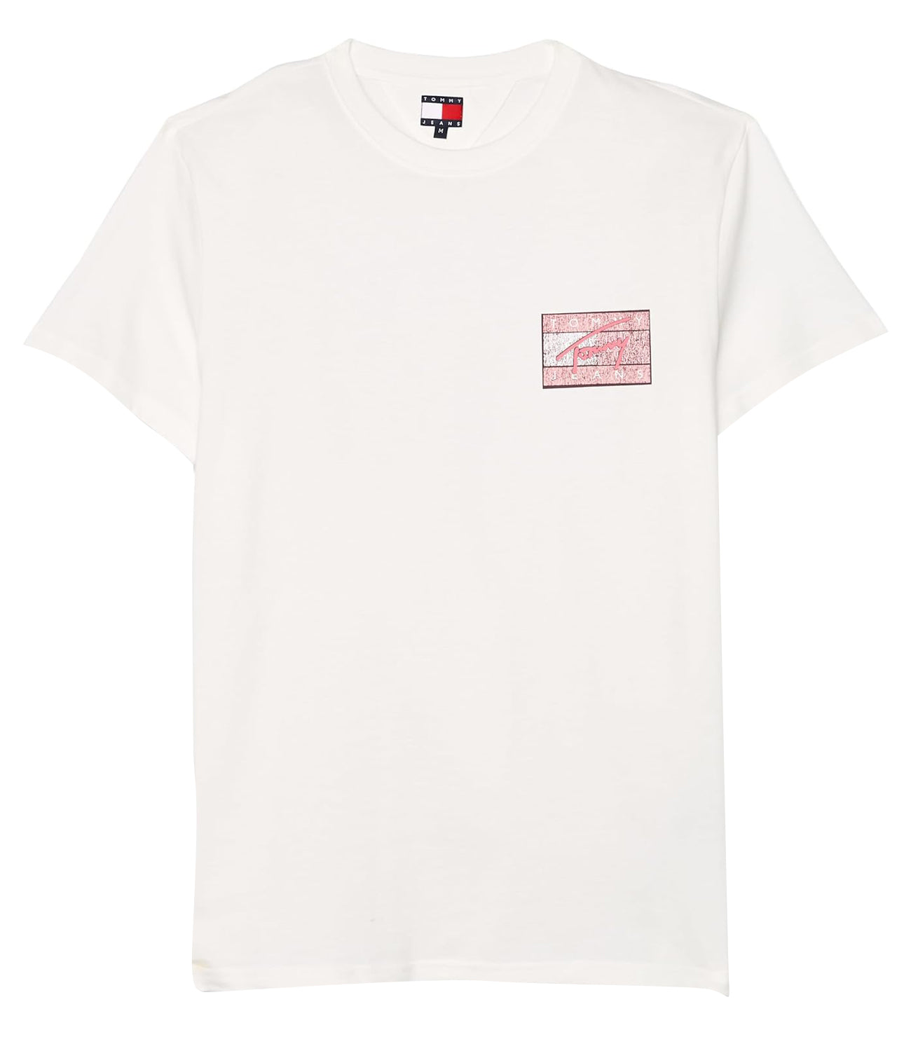 Tommy Hilfiger Tommy Hilfiger T-shirt Uomo Mod. DM0DM21108 YBL White Bianco