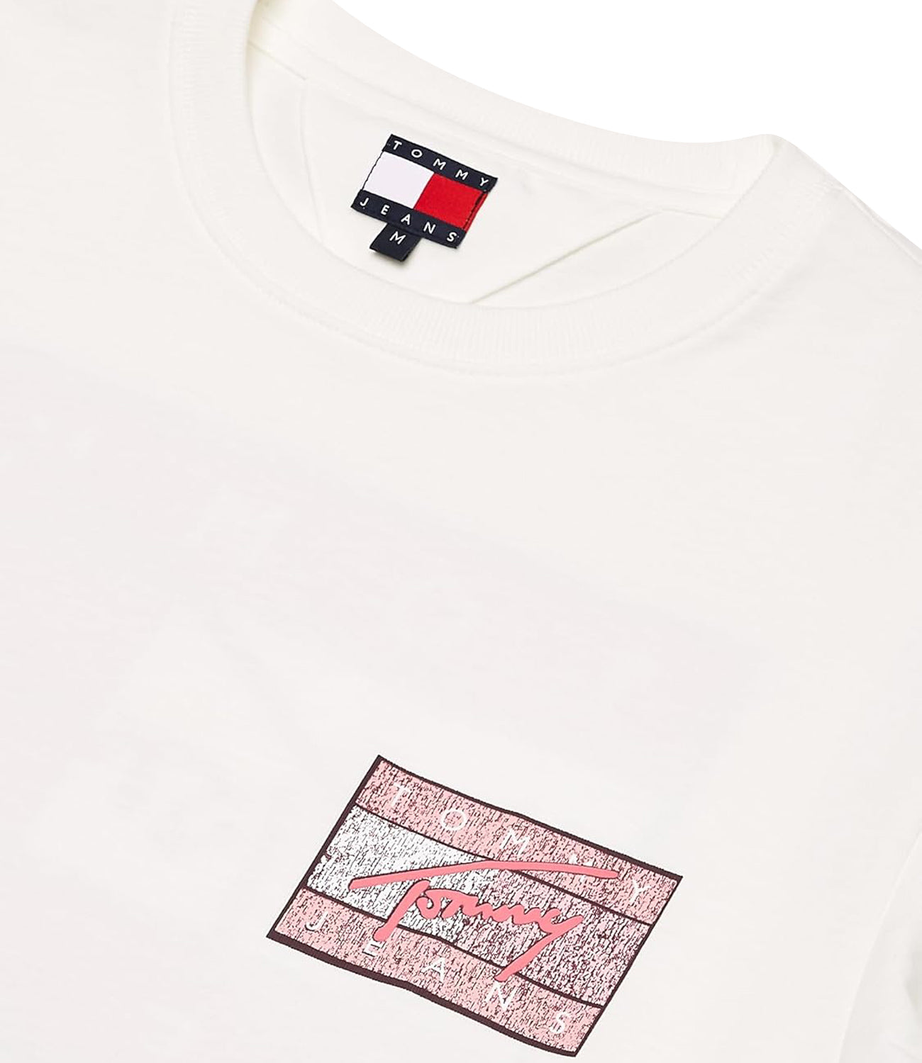 Tommy Hilfiger Tommy Hilfiger T-shirt Uomo Mod. DM0DM21108 YBL White Bianco