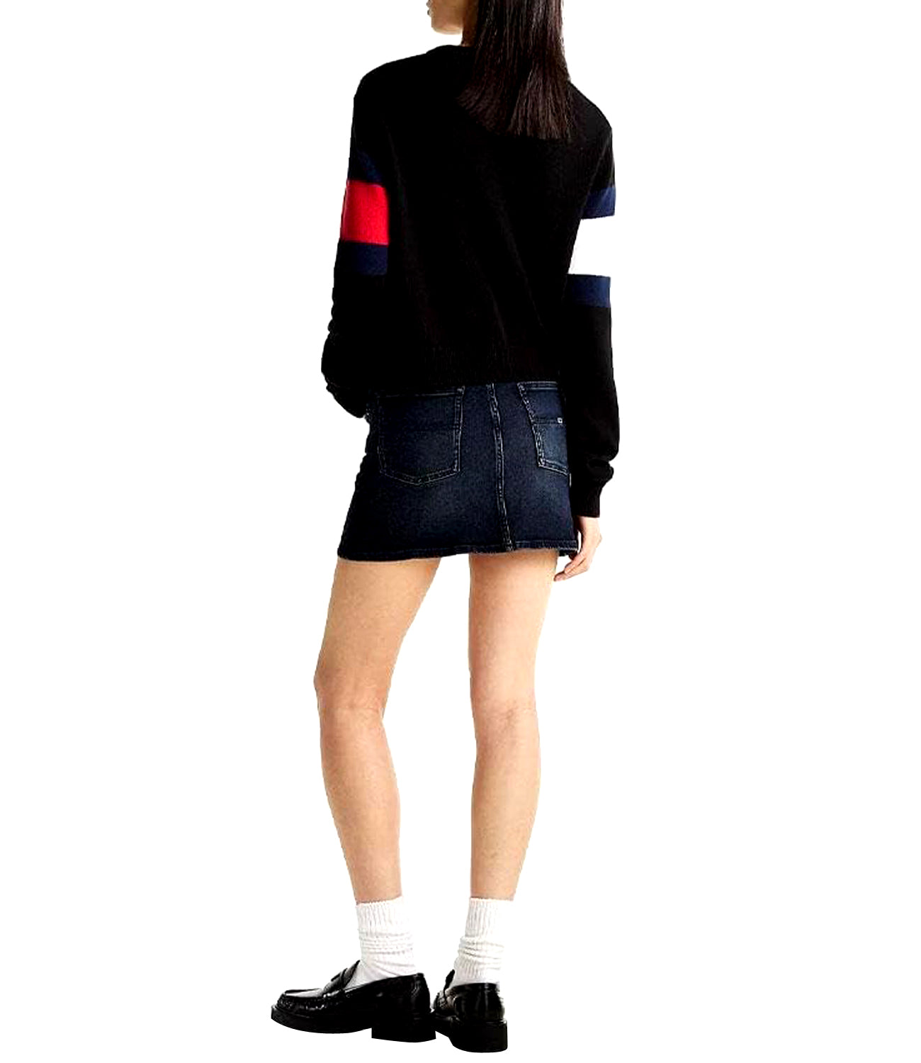 Tommy Hilfiger Tommy Hilfiger Maglia Donna Mod. DW0DW19335 YBH WHITE Bianco