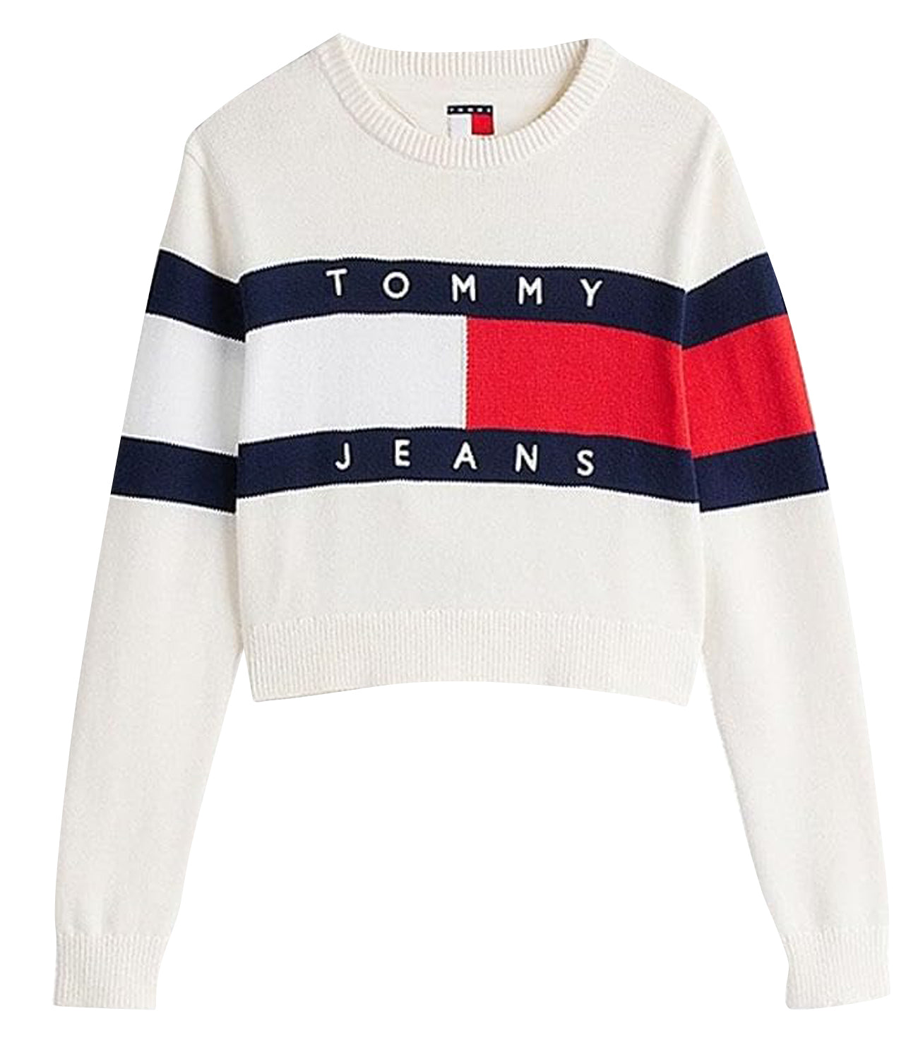 Tommy Hilfiger Tommy Hilfiger Maglia Donna Mod. DW0DW19335 YBH WHITE Bianco