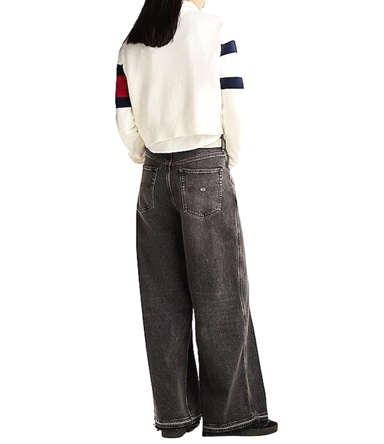 Tommy Hilfiger Tommy Hilfiger Maglia Donna Mod. DW0DW19335 YBH WHITE Bianco