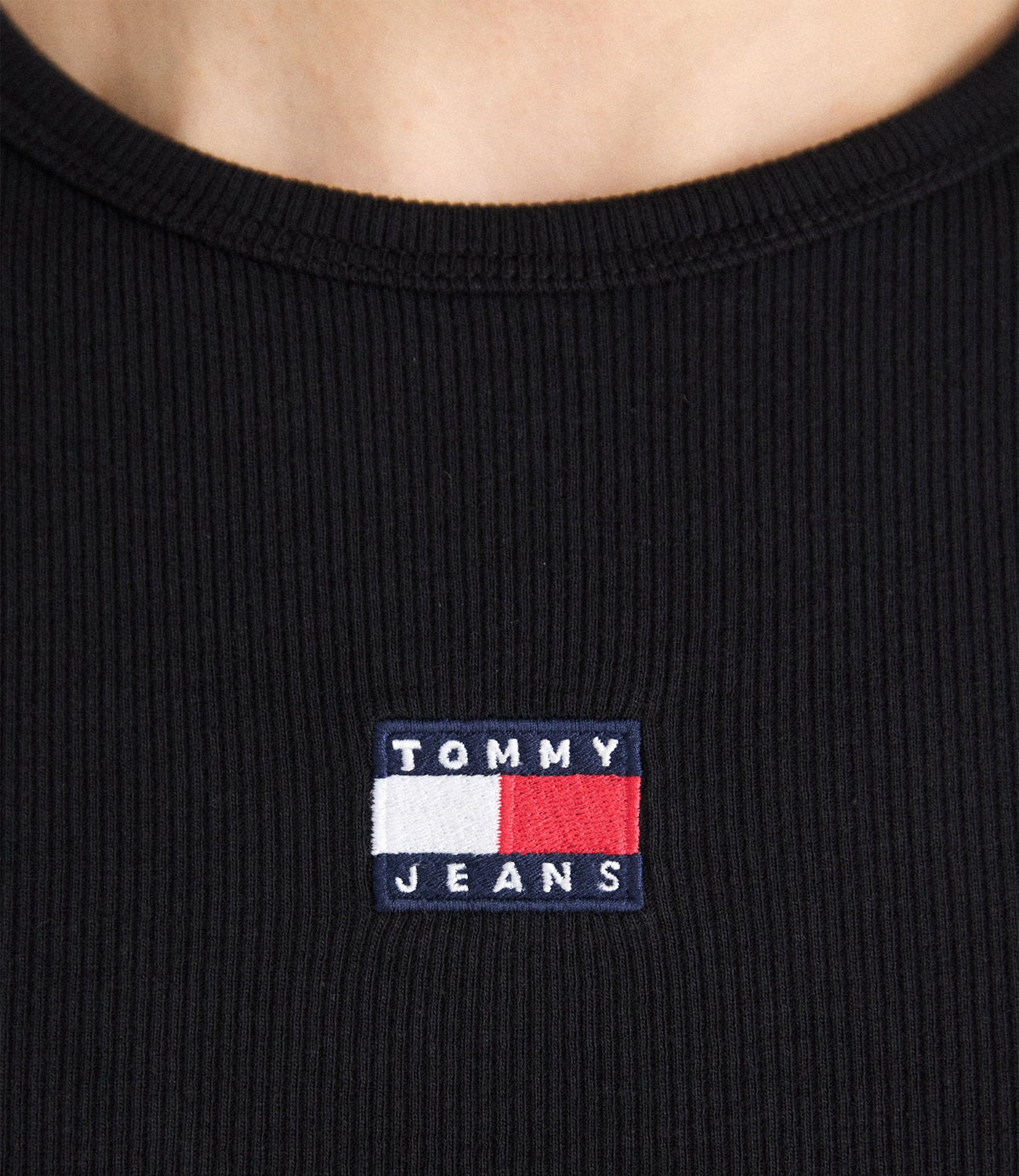 Tommy Hilfiger Tommy Hilfiger T-shirt Donna Mod. DW0DW20463 BDS Nero
