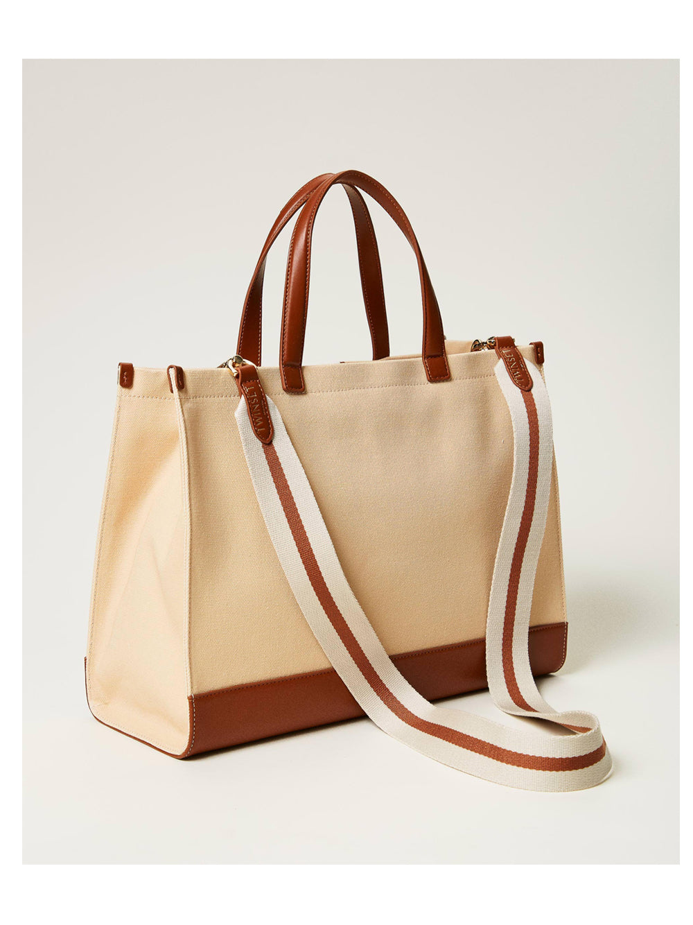 Borsa Shopper Twin Set da Donna - Beige