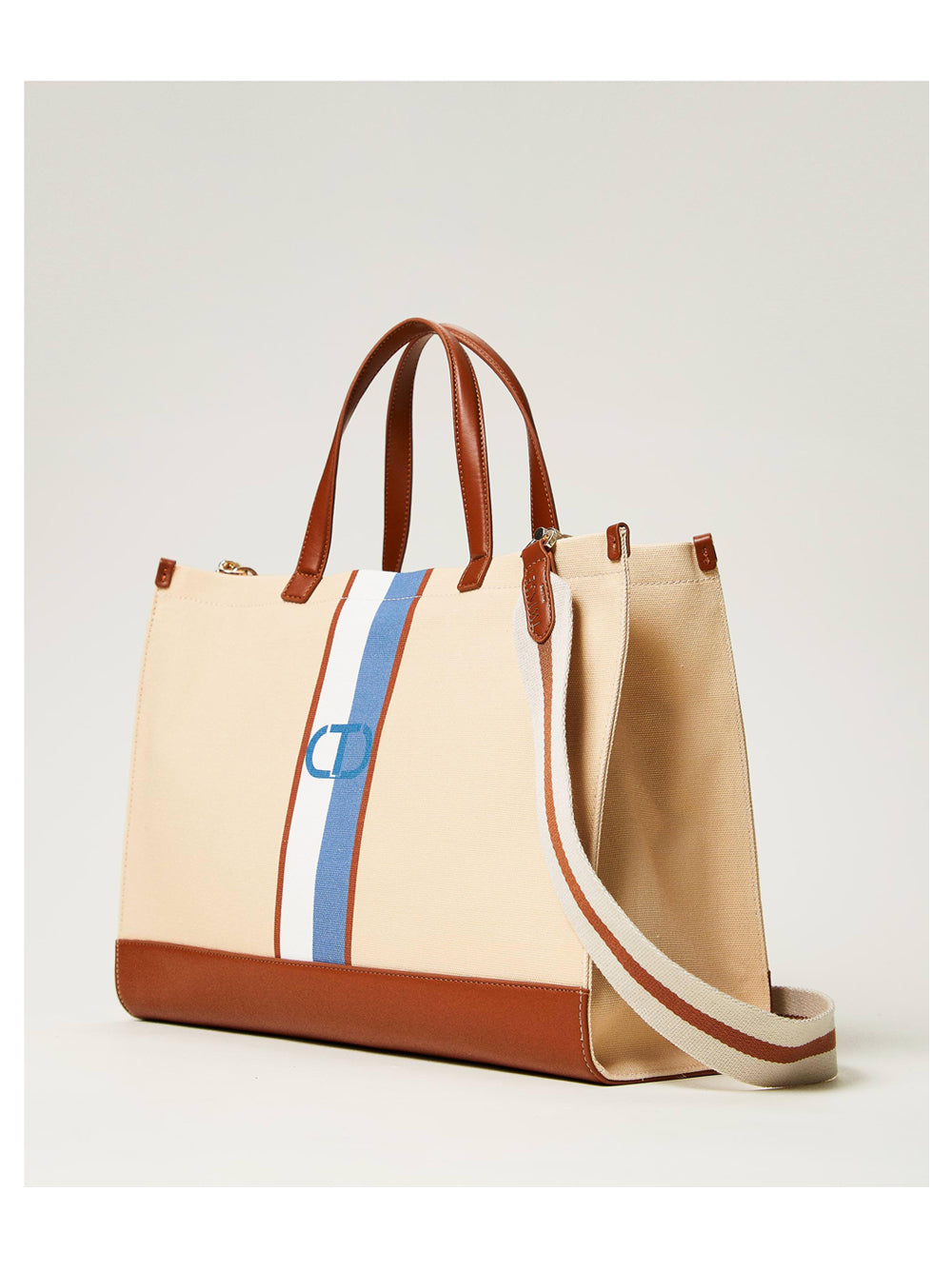 Borsa Shopper Twin Set da Donna - Beige