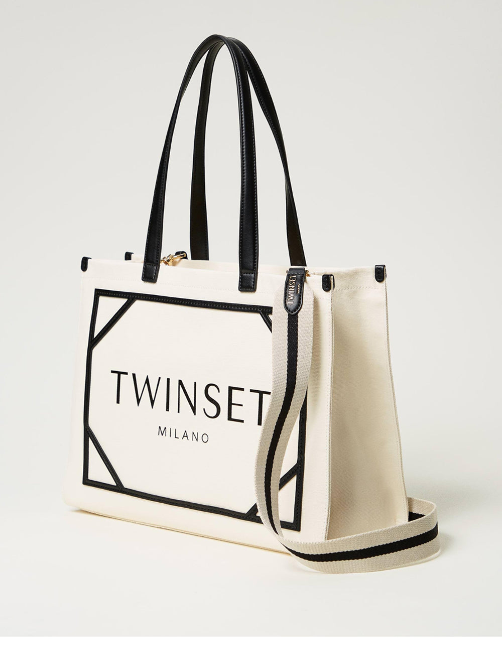 Borsa Shopper Twin Set da Donna - Bianco