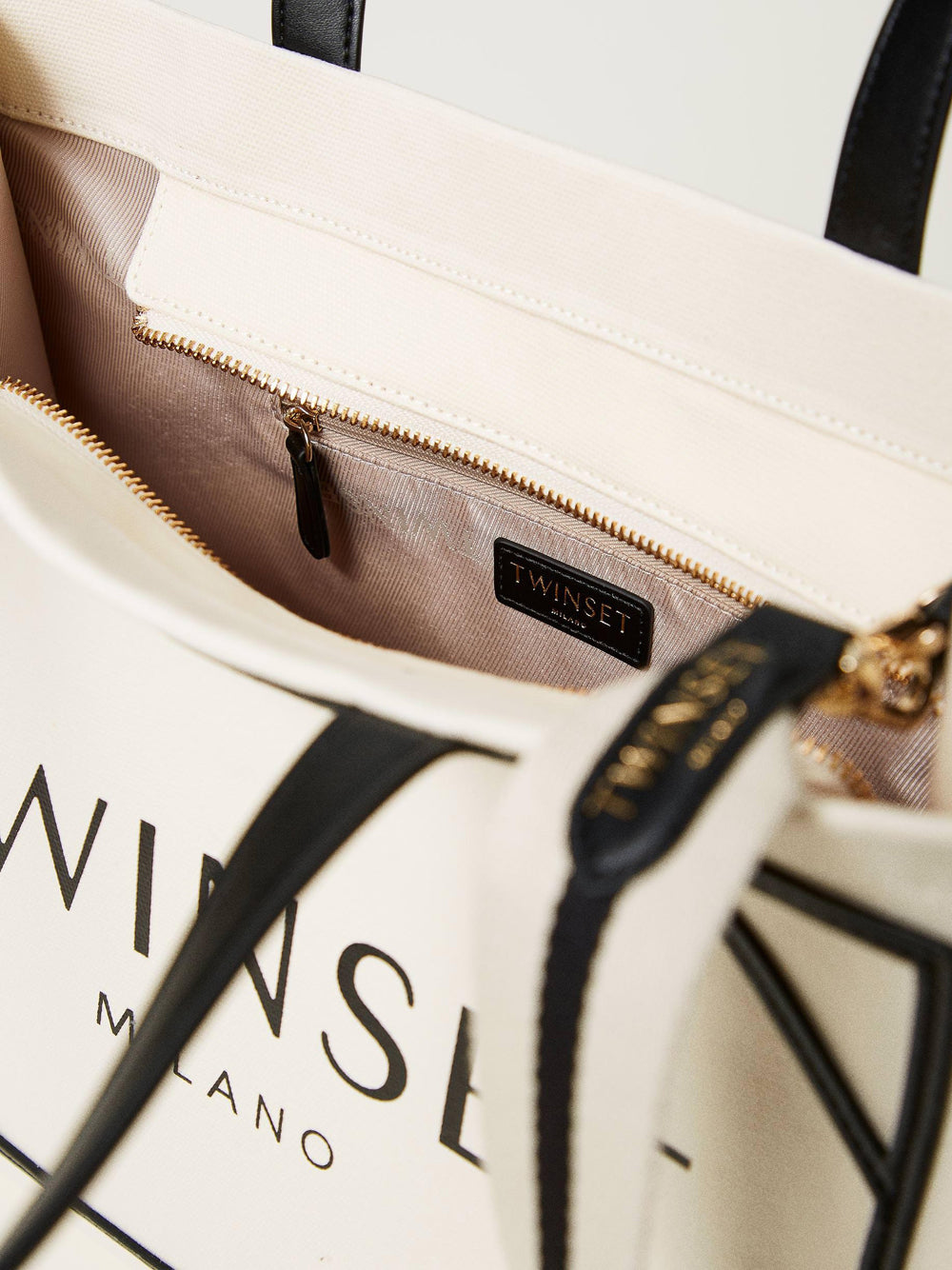 Borsa Shopper Twin Set da Donna - Bianco