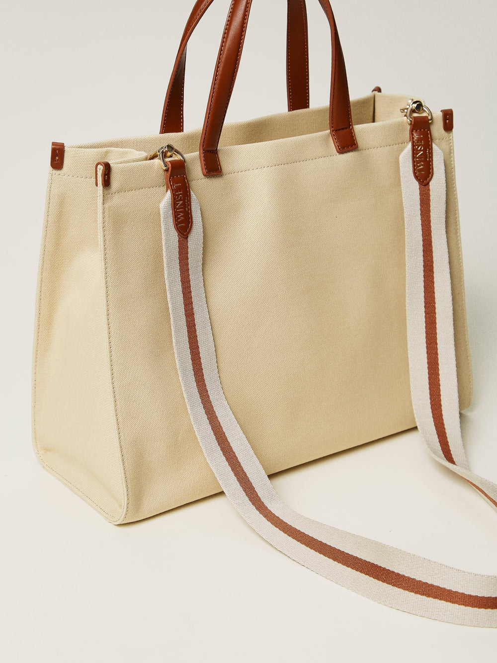 Borsa Shopper Twin Set da Donna - Beige