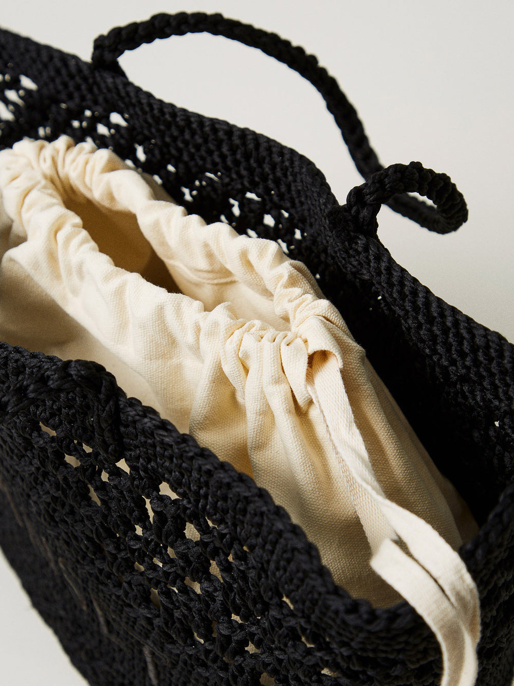 Borsa Shopper Twin Set da Donna - Nero