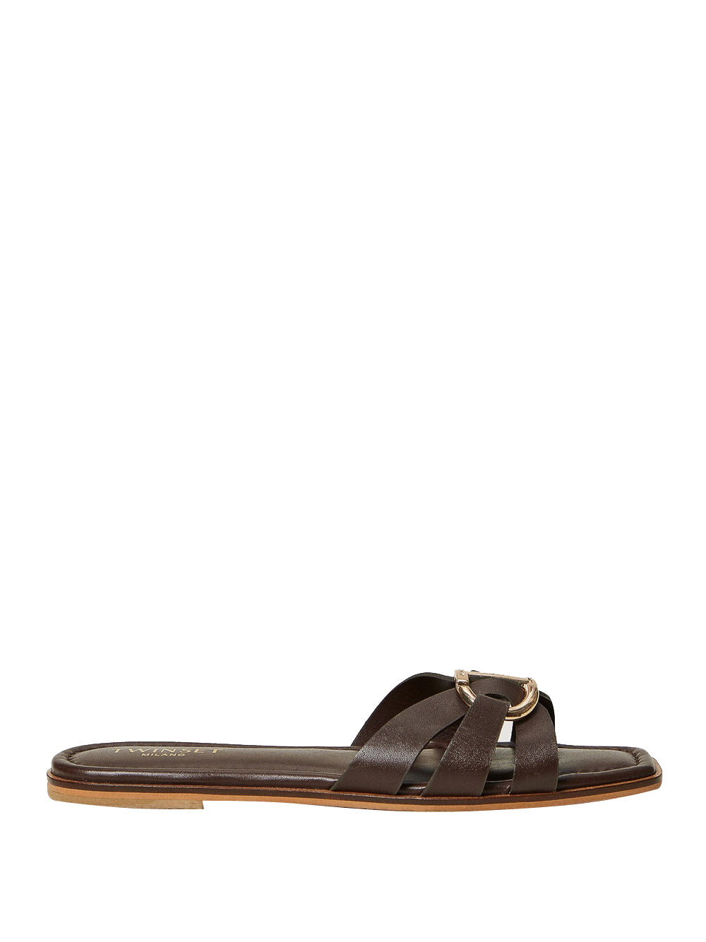 Ciabatte Twin Set da Donna - Marrone