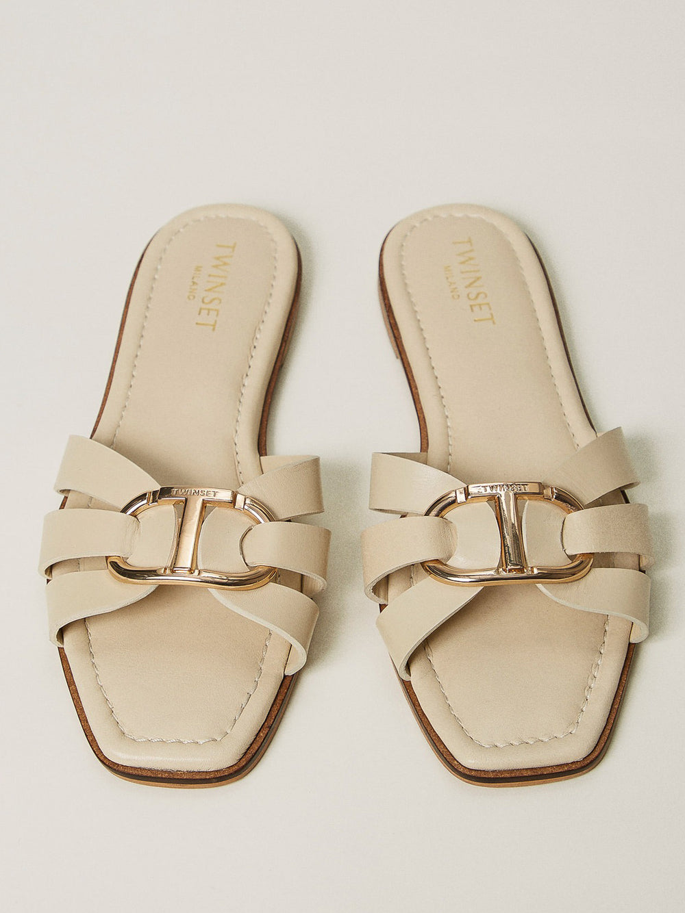 Ciabatte Twin Set da Donna - Avorio
