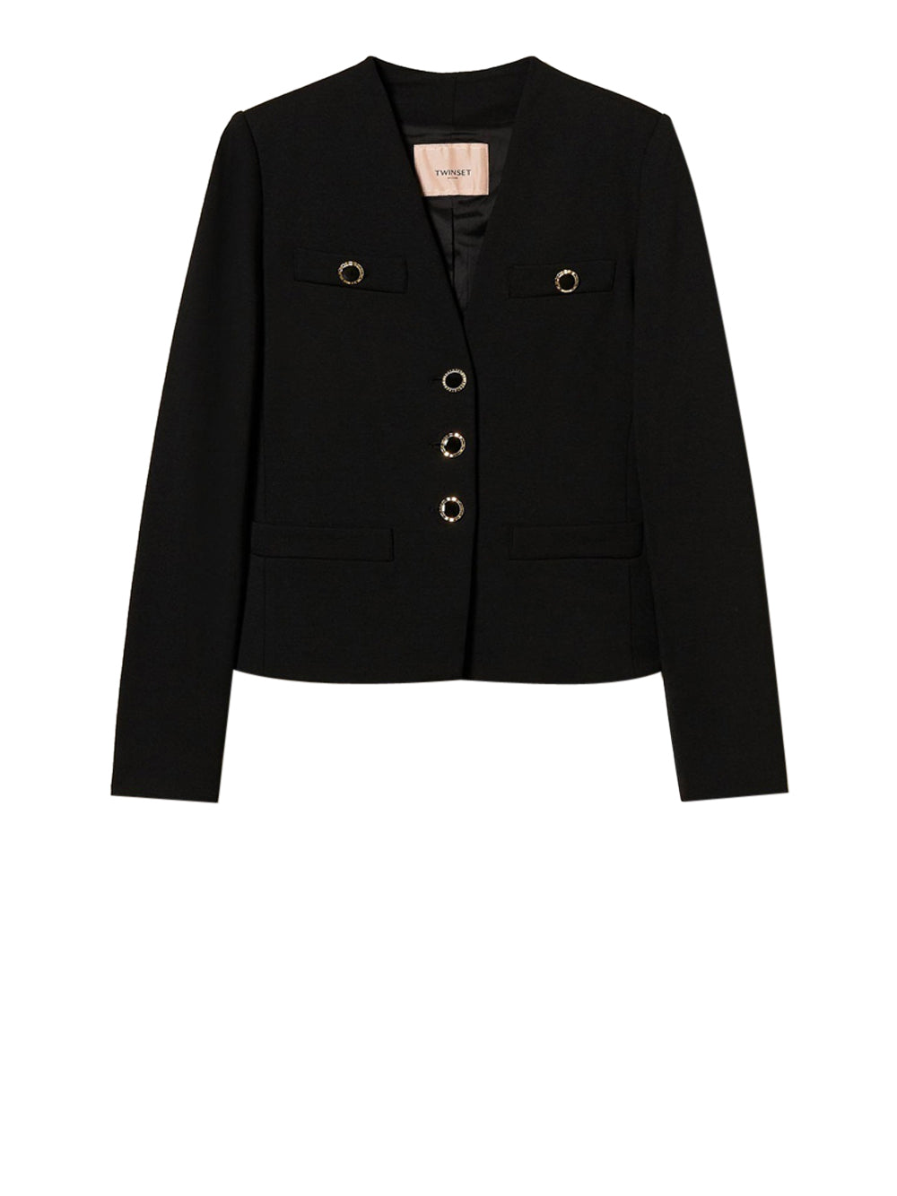 Blazer Twin Set da Donna - Nero