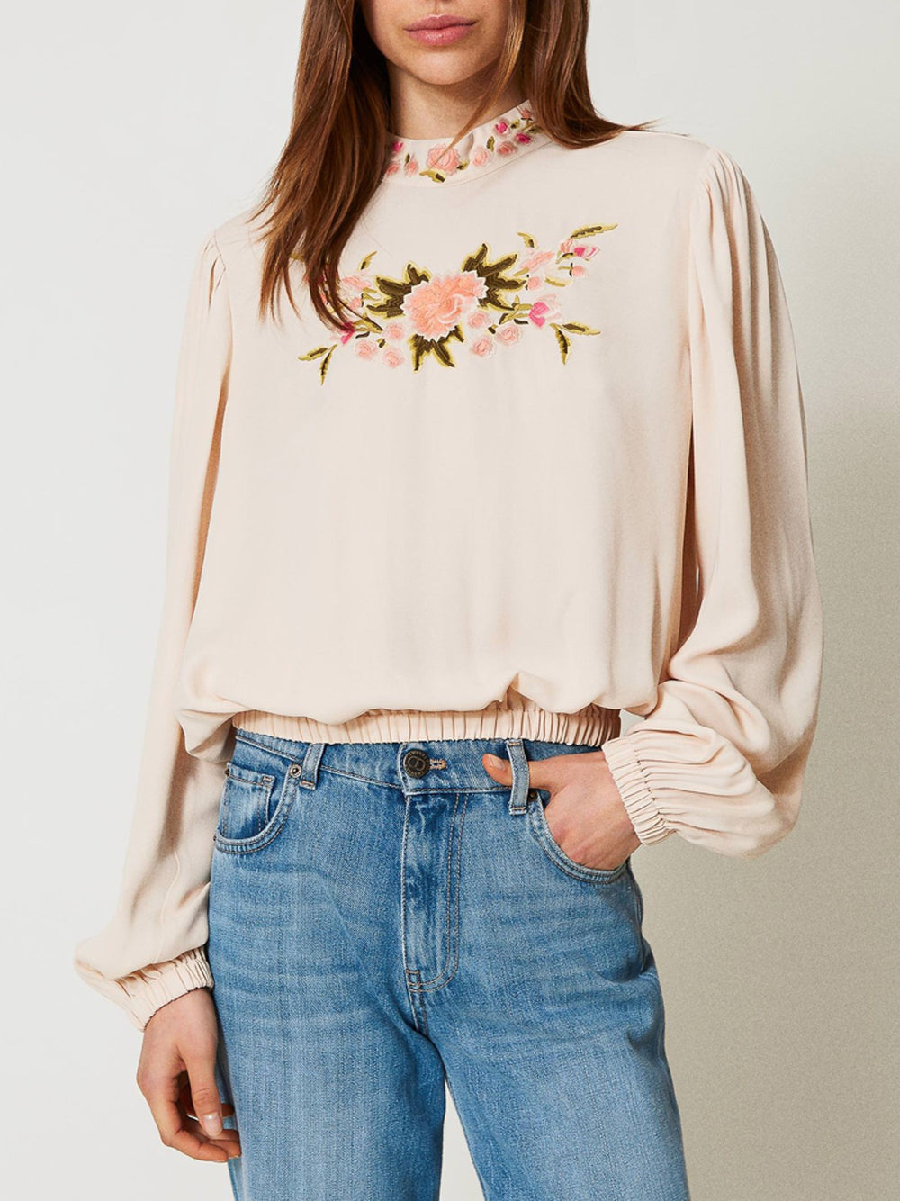 Blusa Twin Set da Donna - Avorio