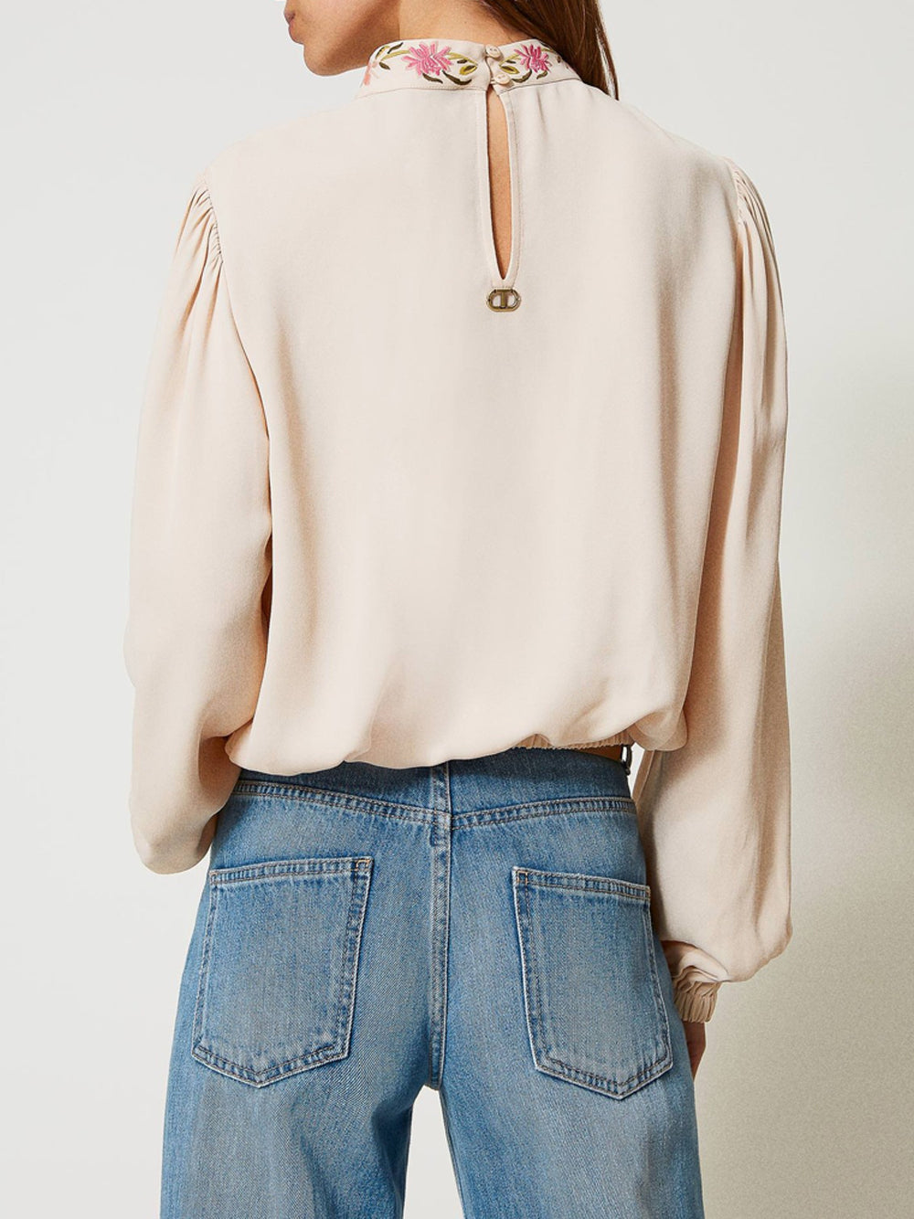 Blusa Twin Set da Donna - Avorio