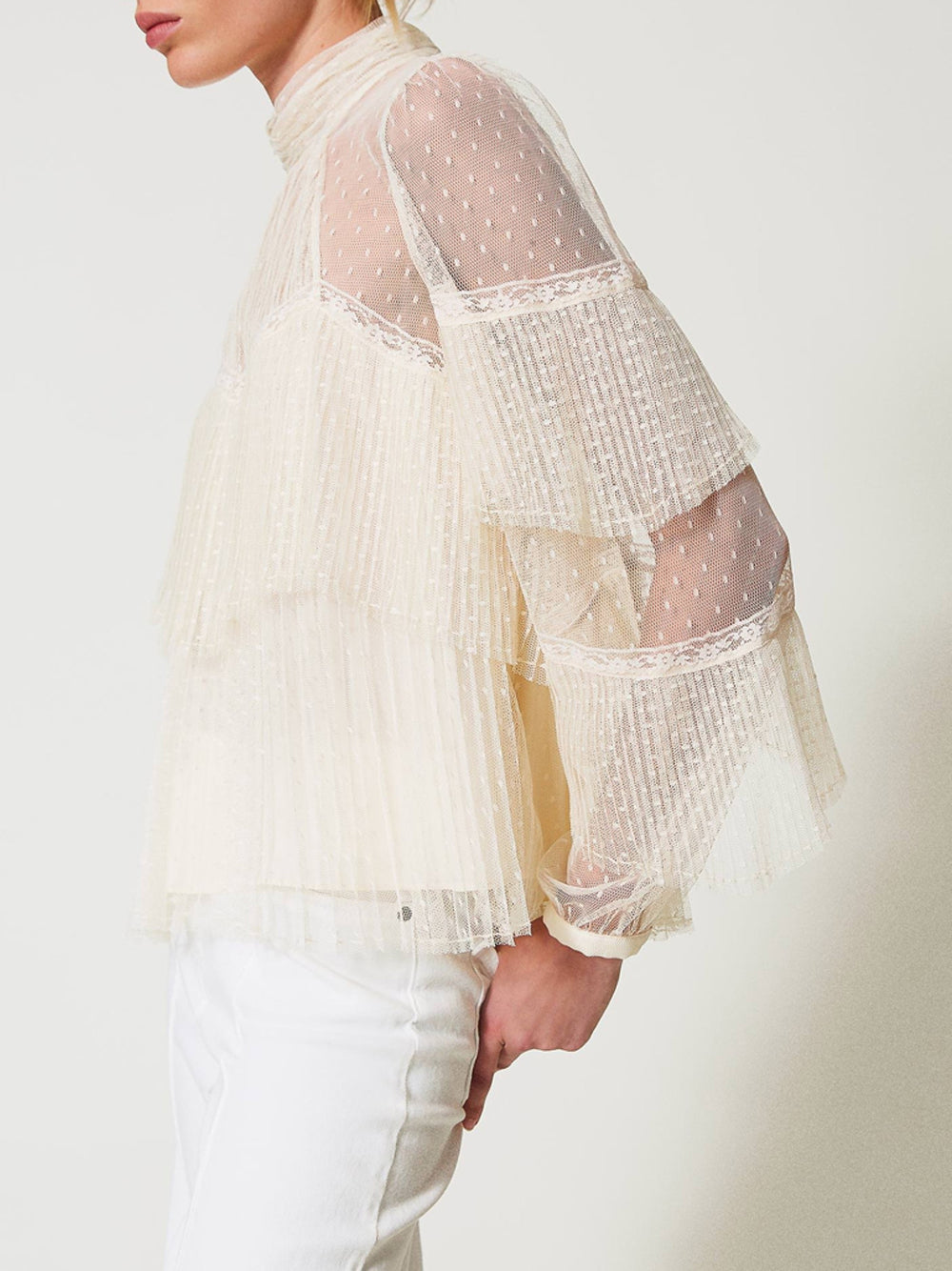 Blusa Twin Set da Donna - Bianco