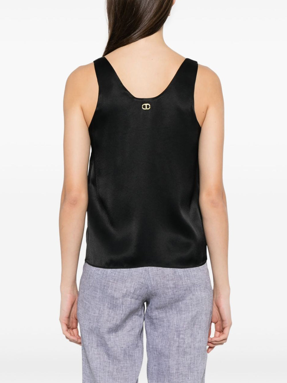 Top Twin Set da Donna - Nero