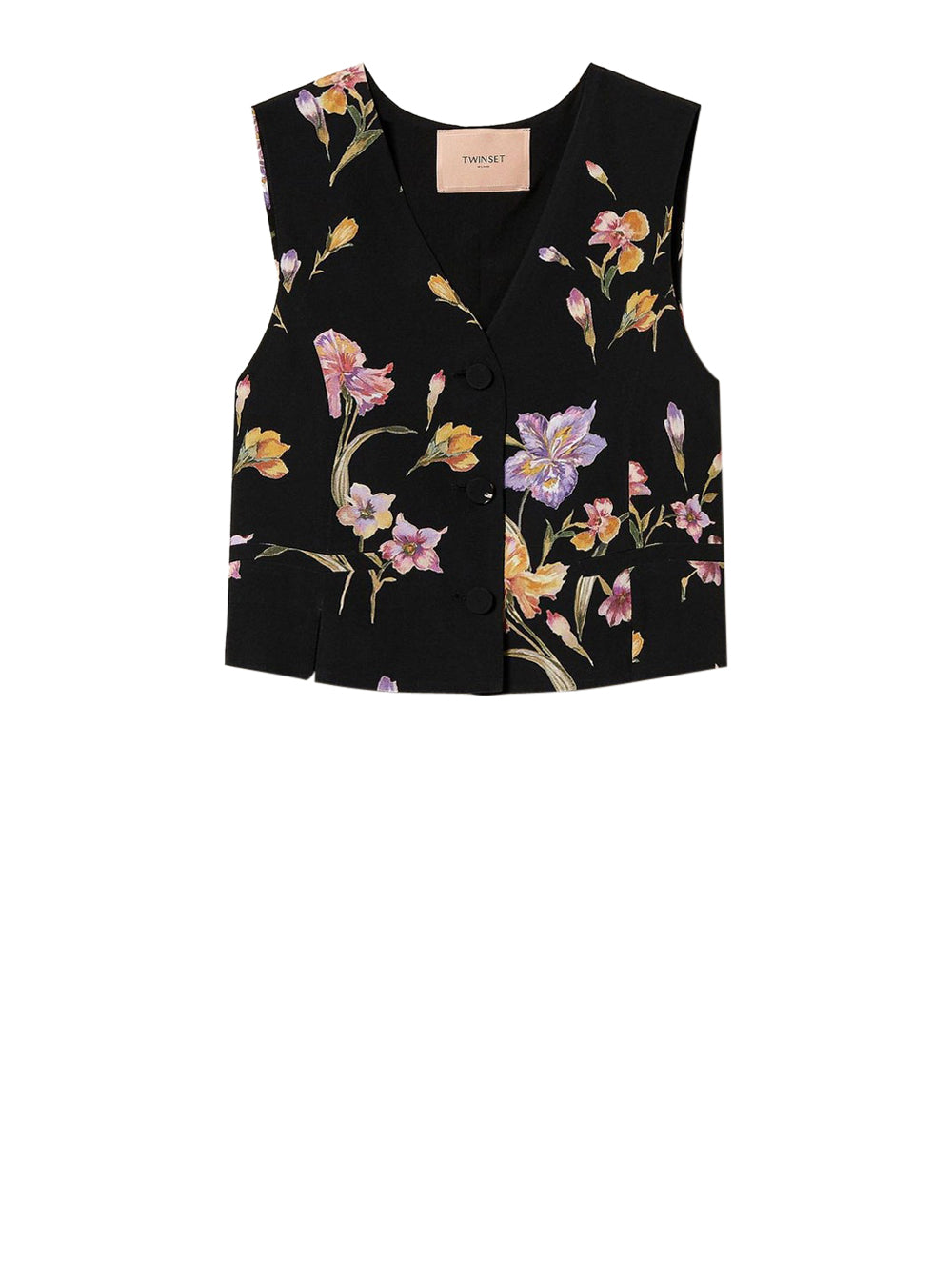 Gilet Twin Set da Donna - Nero