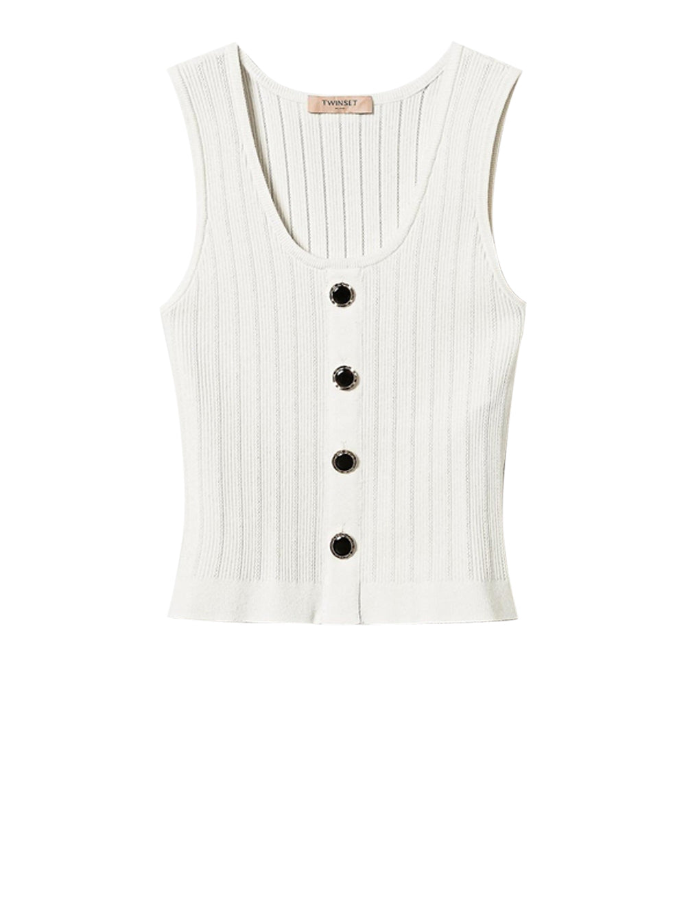 Top Twin Set da Donna - Bianco