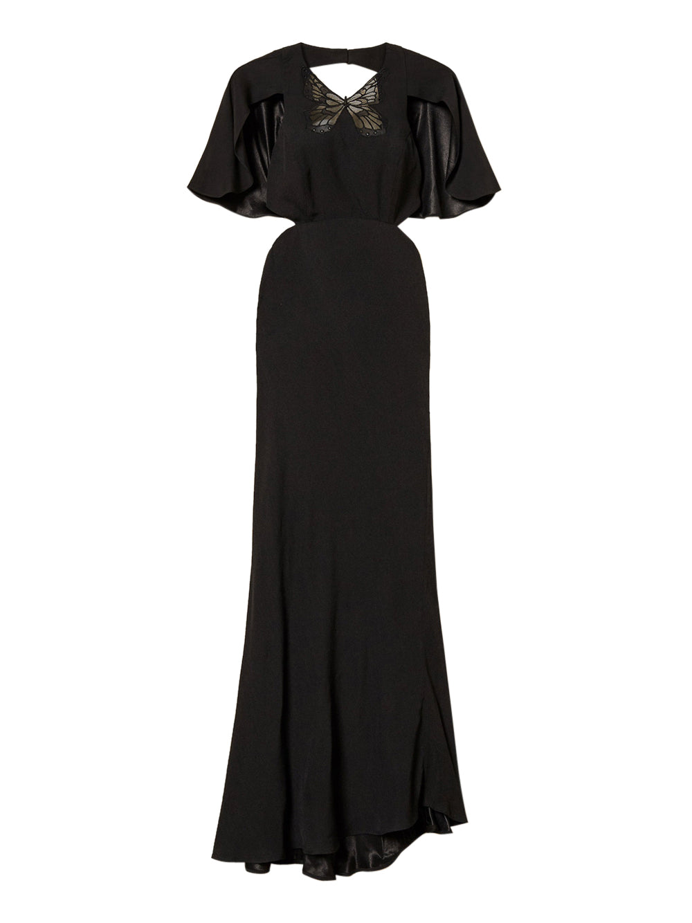 Vestito Longuette Twin Set da Donna - Nero